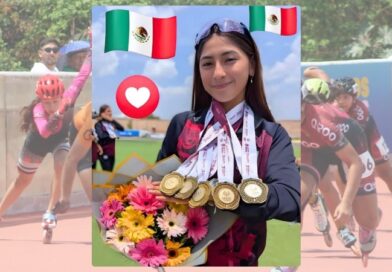 La joven playense arrasó con cinco medallas de oro en patinaje sobre ruedas, destacando como la figura indiscutible de la Olimpiada Nacional CONADE 2025